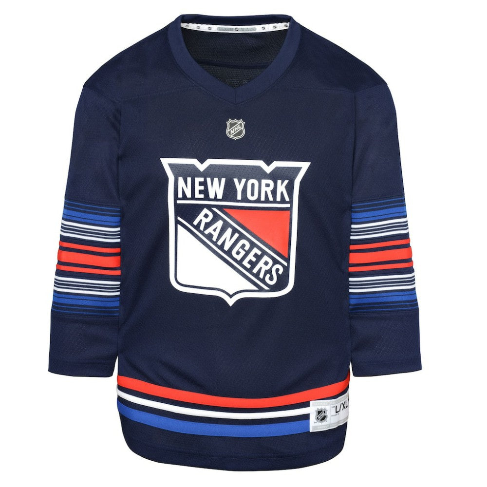 NHL Navy New York Rangers Youth Alternate Replica Jersey