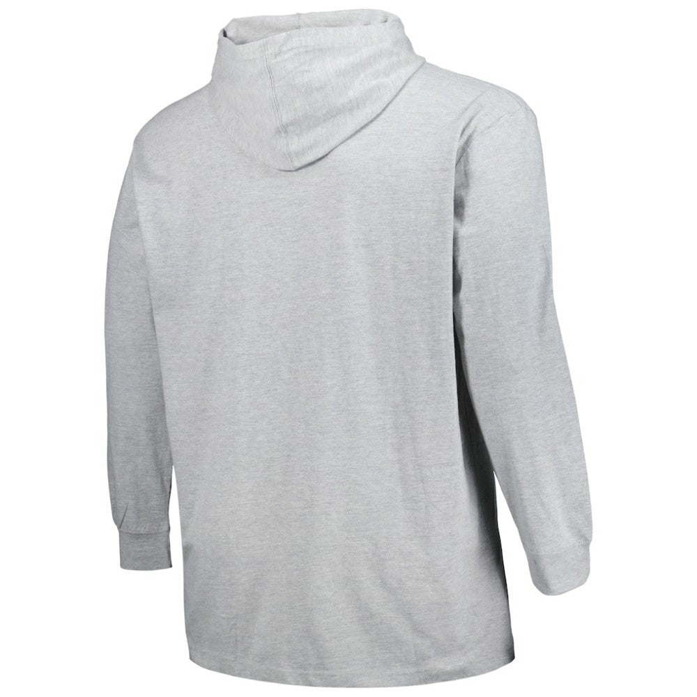 NHL Heather Gray Seattle Kraken Big & Tall Pullover Hoodie