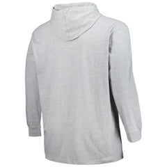 NHL Heather Gray Seattle Kraken Big & Tall Pullover Hoodie