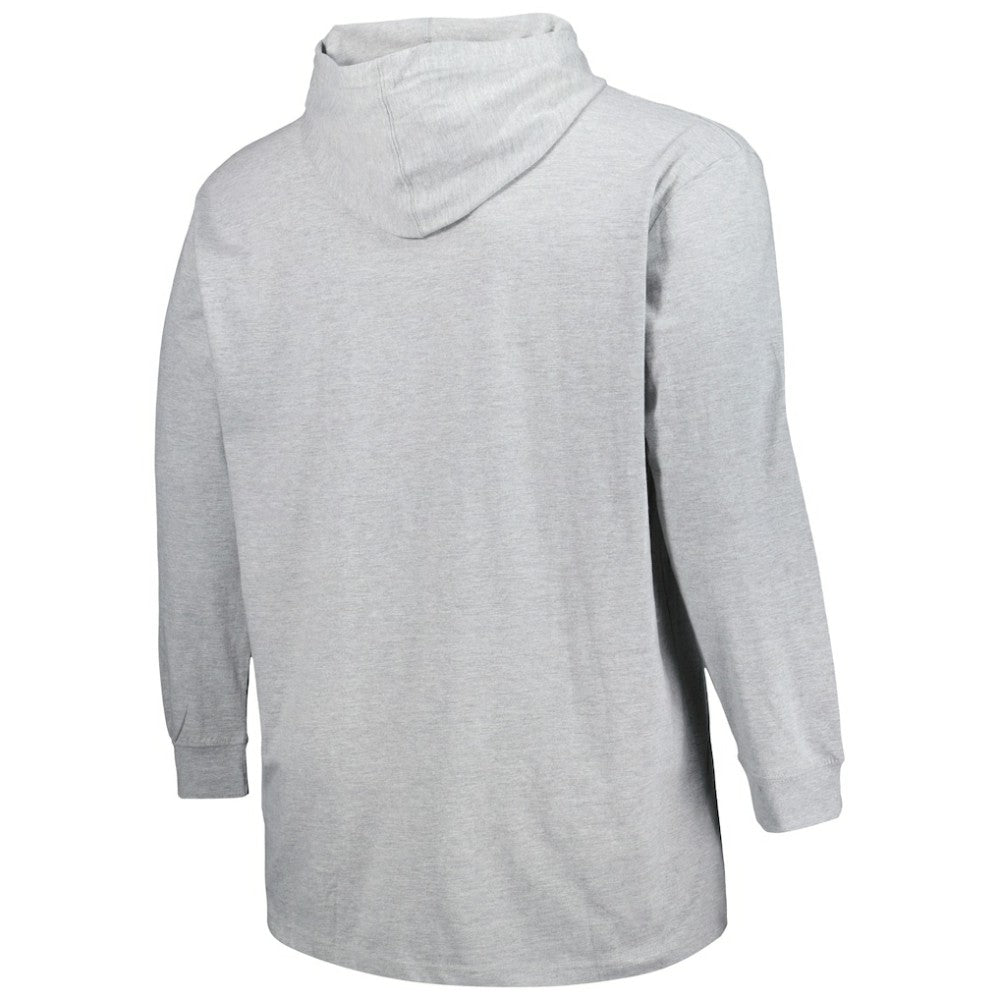 NHL Heather Gray St. Louis Blues Big & Tall Pullover Hoodie