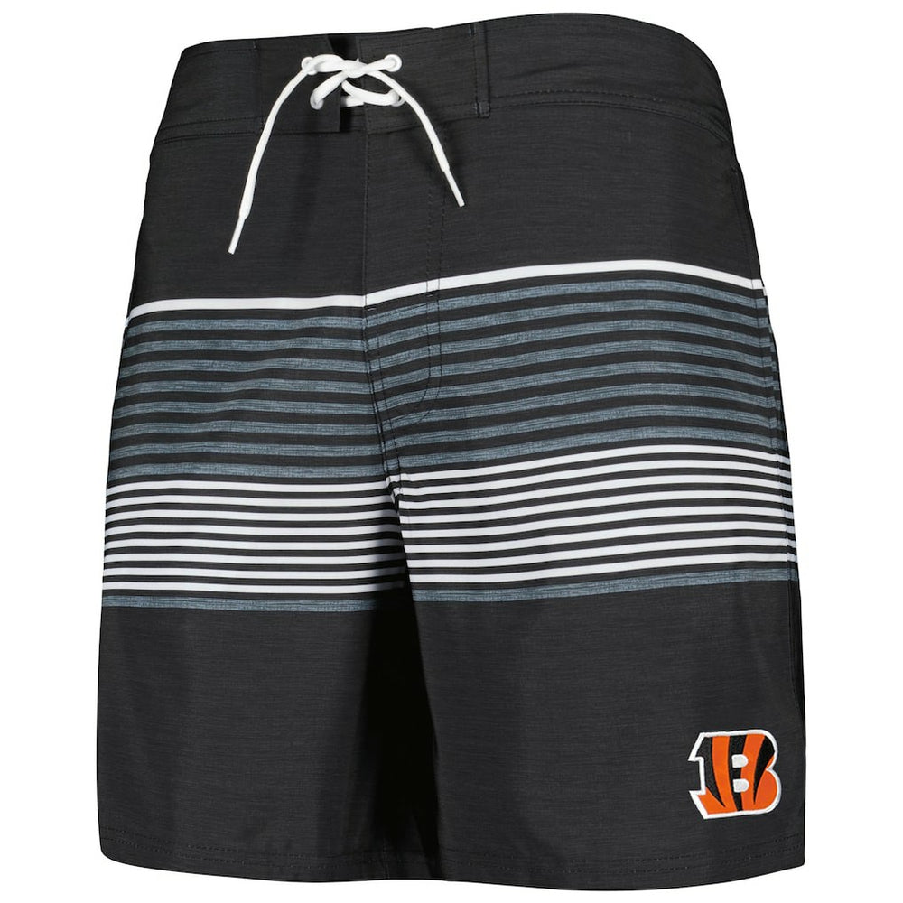 G-III Sports by Carl Banks Coastline Volley Swim Shorts - Cincinnati Bengals
