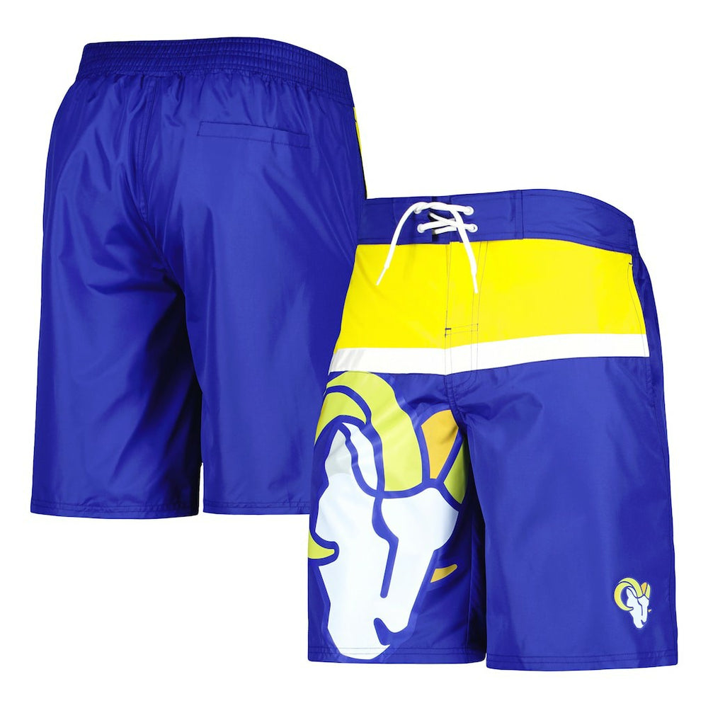 G-III Sports by Carl Banks Sea Wind Swim Trunks - Los Angeles Rams