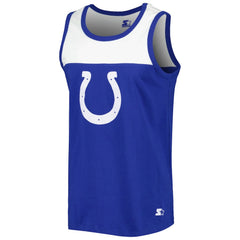 Starter Logo Touchdown Fashion Tank Top - Indianapolis Colts