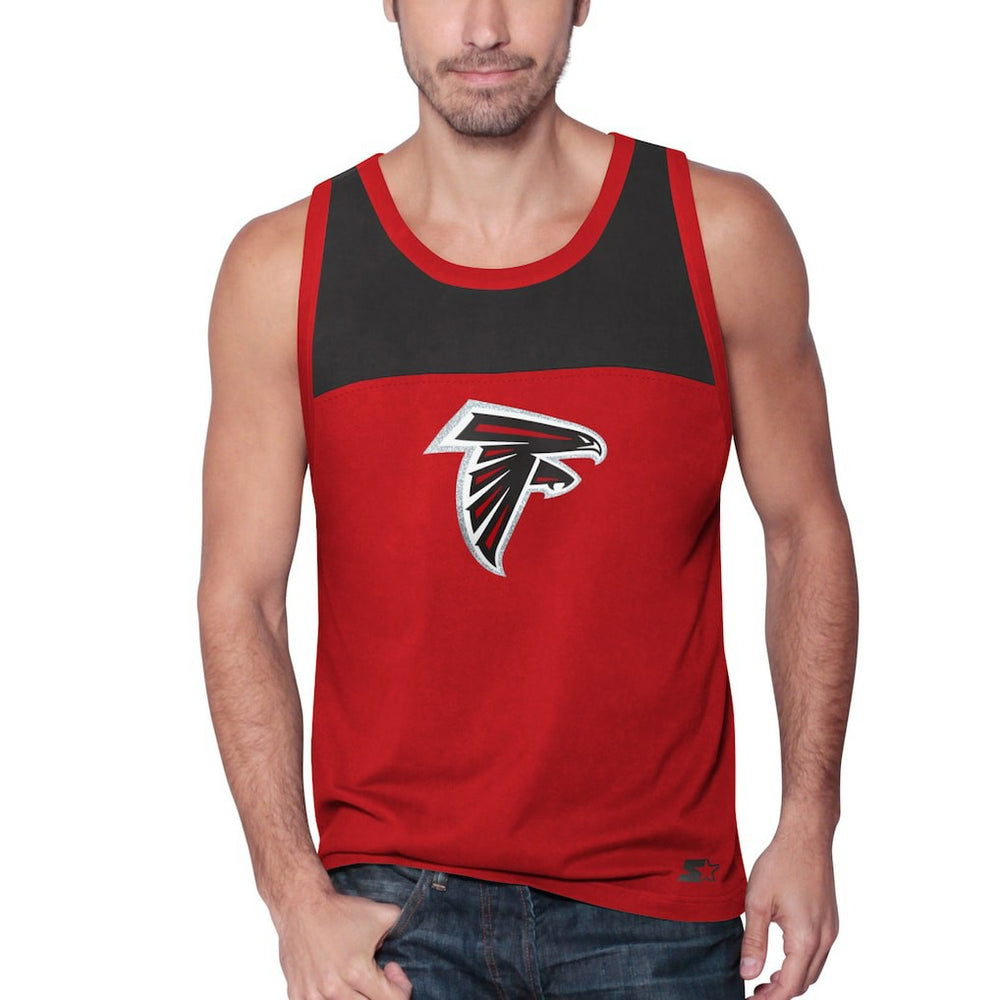 Starter Logo Touchdown Fashion Tank Top - Atlanta Falcons