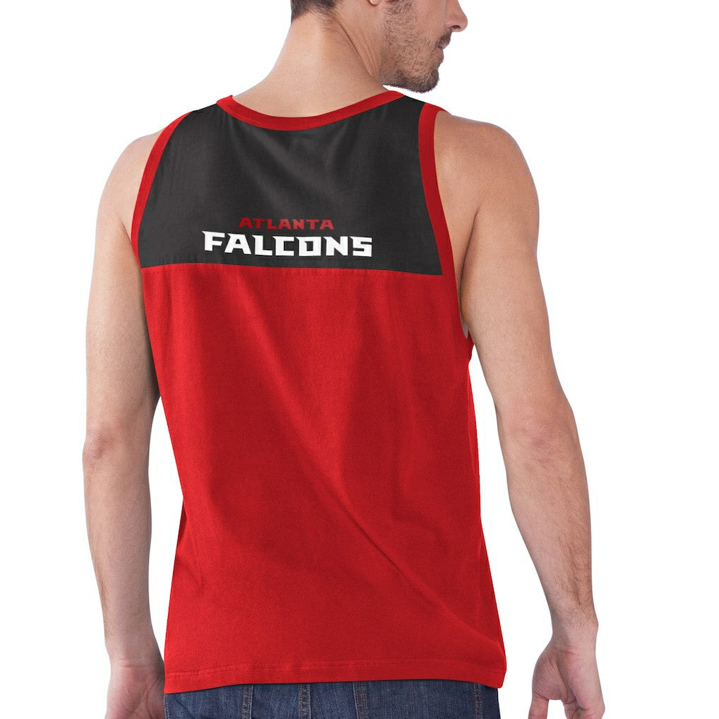 Starter Logo Touchdown Fashion Tank Top - Atlanta Falcons