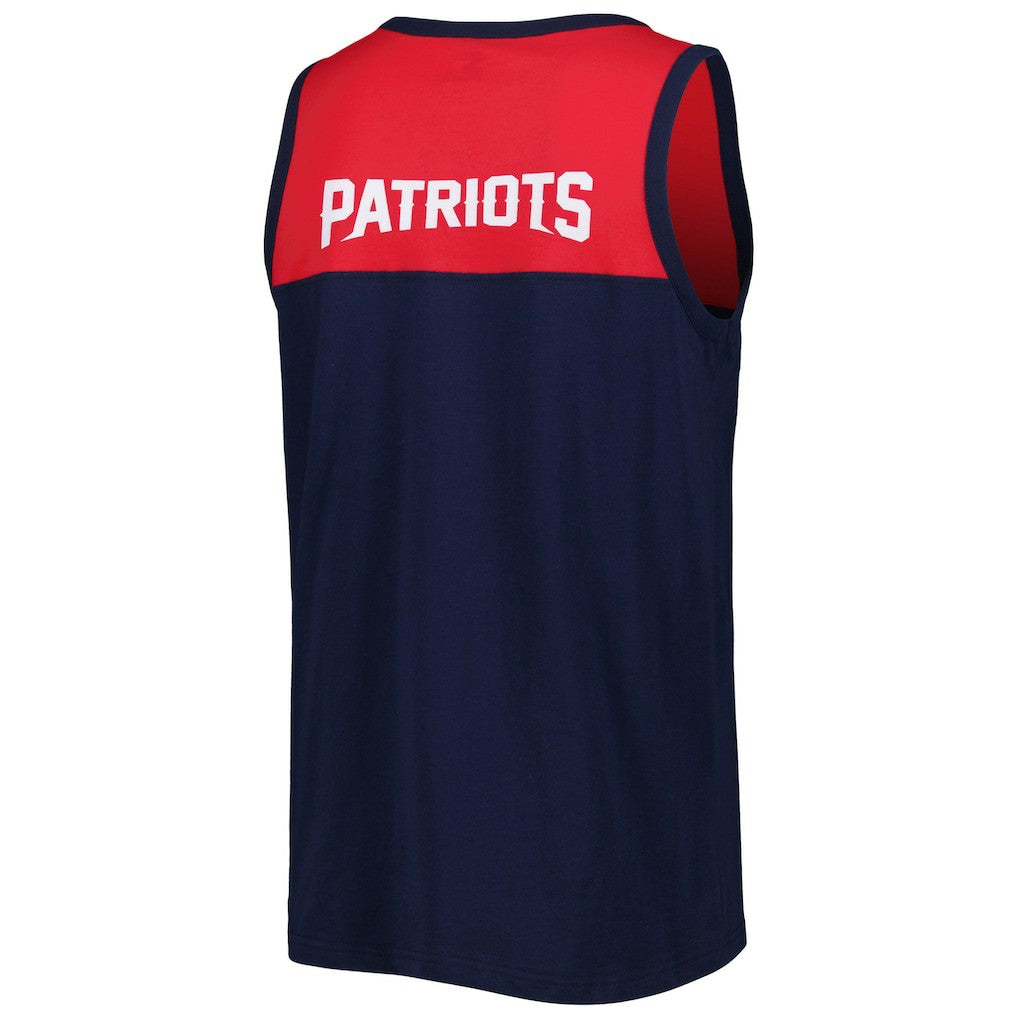 Starter Logo Touchdown Fashion Tank Top - New England Patriots