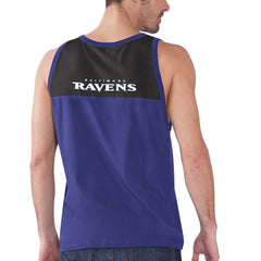 Starter Logo Touchdown Fashion Tank Top - Baltimore Ravens