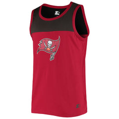 Starter Logo Touchdown Fashion Tank Top - Tampa Bay Buccaneers
