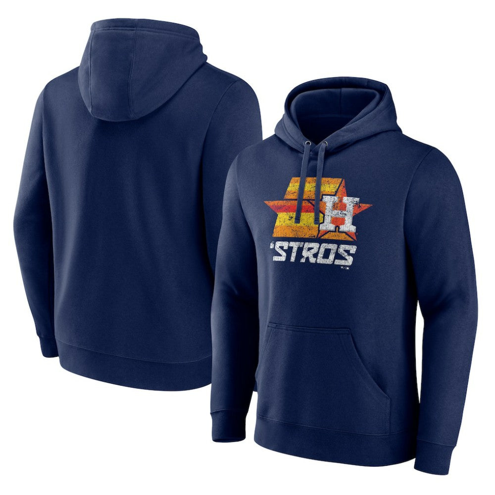 MLB Houston Astros Team Throwback Stros Pullover Hoodie