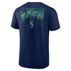 MLB Seattle Mariners Team Hometown Collection Washington State T-Shirt
