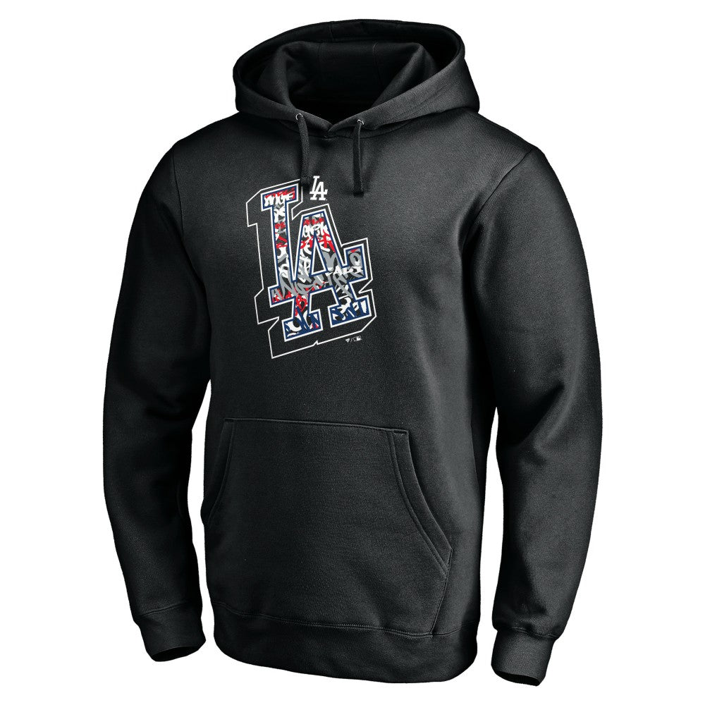 MLB Los Angeles Dodgers Team Hometown Collection Tag Pullover Hoodie