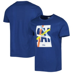 Manchester City Art T-Shirt -  Blue