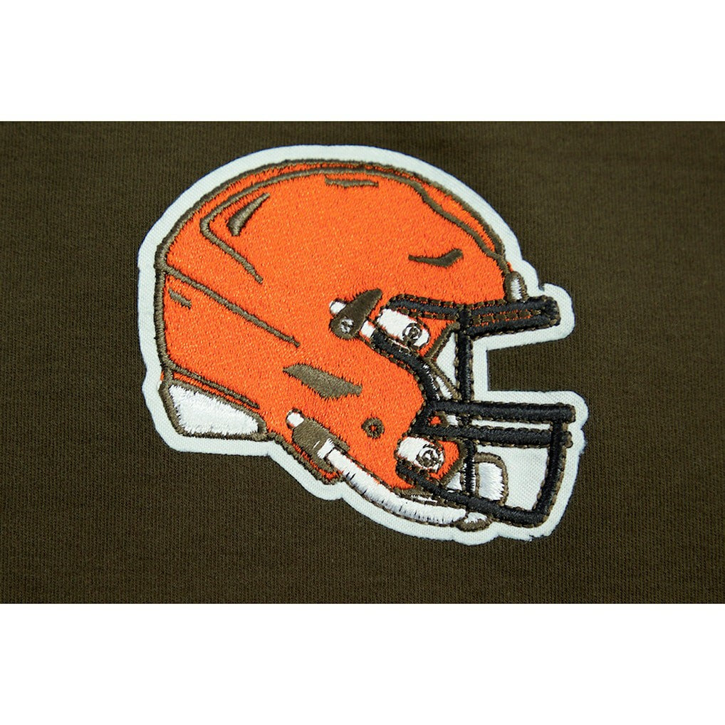 Pro Standard Women's Ombre Wordmark Classic Cropped Tank Top - Cleveland Browns