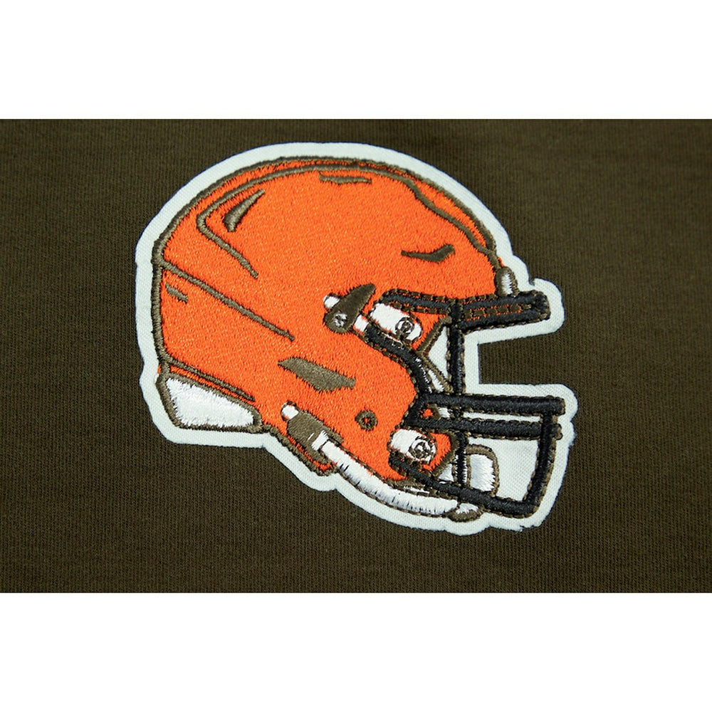 Pro Standard Women's Ombre Wordmark Classic Cropped Tank Top - Cleveland Browns