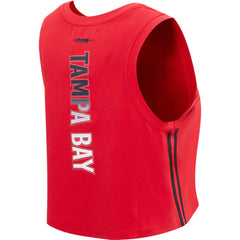 Pro Standard Women's Ombre Wordmark Classic Cropped Tank Top - Tampa Bay Buccaneers