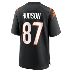 Tanner Hudson  Home Game Player Jersey - Cincinnati Bengals