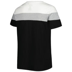 MLB Colorado Rockies Women's Plus Size Colorblock T-Shirt