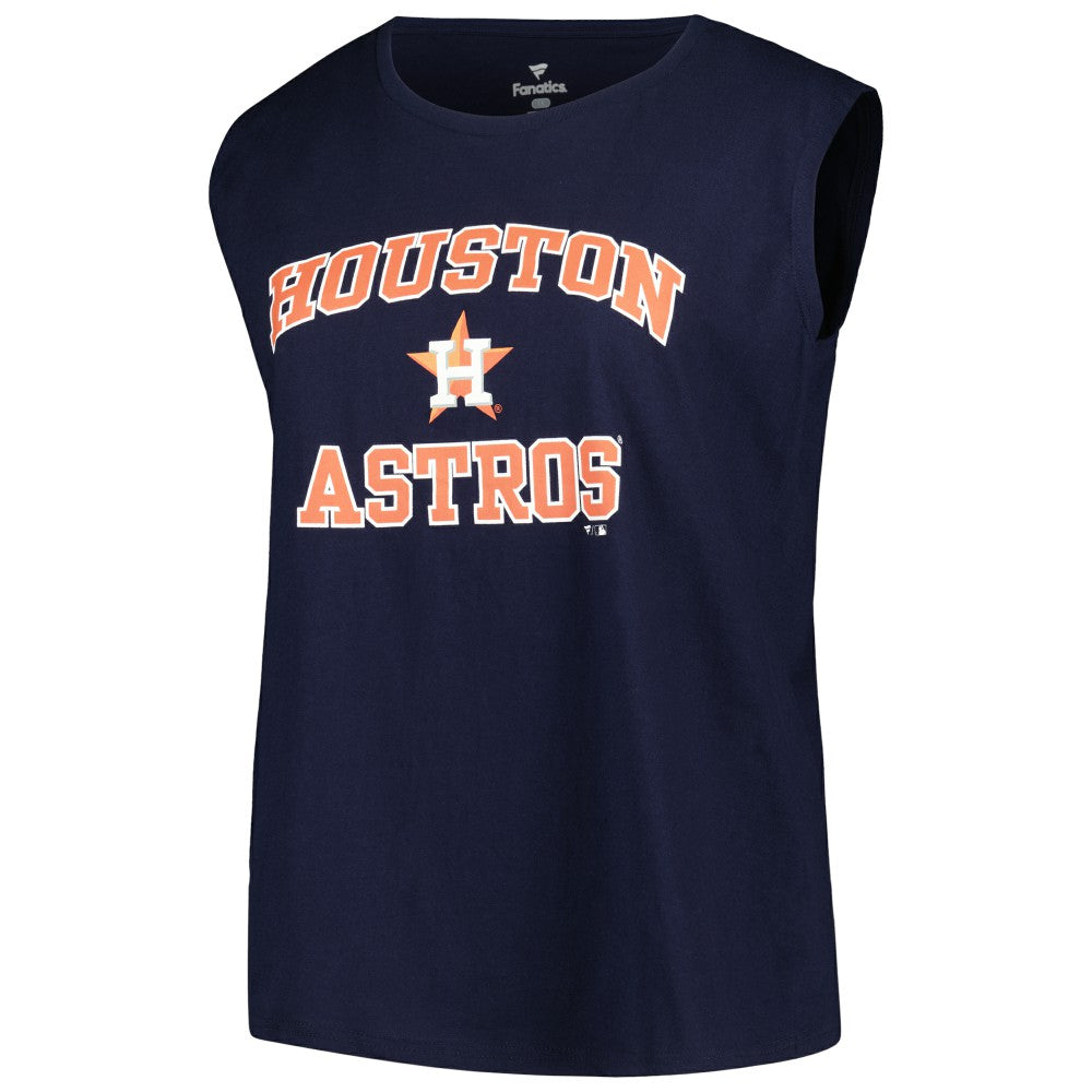 MLB Houston Astros Profile Women's Plus Size Tank Top