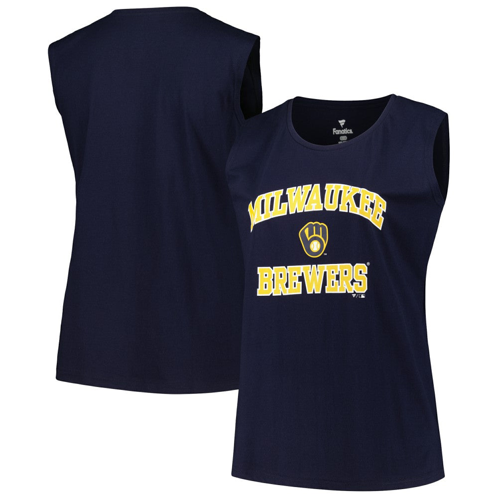 MLB Milwaukee Brewers Profile Women's Plus Size Tank Top