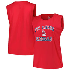 MLB St. Louis Cardinals Profile Women's Plus Size Tank Top