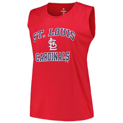 MLB St. Louis Cardinals Profile Women's Plus Size Tank Top