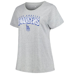MLB Los Angeles Dodgers Profile Women's Plus Size T-Shirt Combo Pack