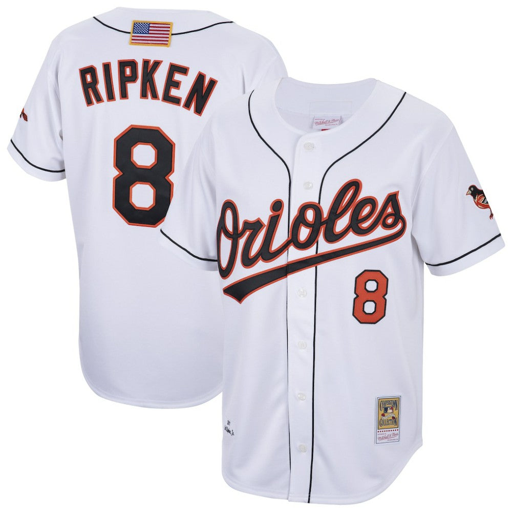 MLB Cal Ripken Jr. Baltimore Orioles Cooperstown Collection 2001 Authentic Player Jersey