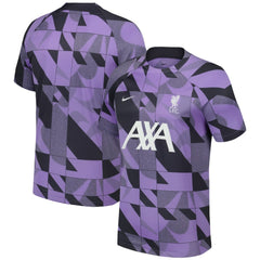 Liverpool 2023/24 Academy Pro Pre-Match Top - Nike Purple