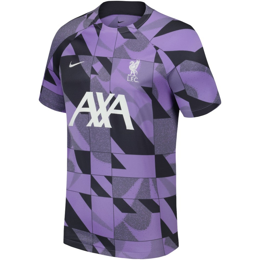 Liverpool 2023/24 Academy Pro Pre-Match Top - Nike Purple