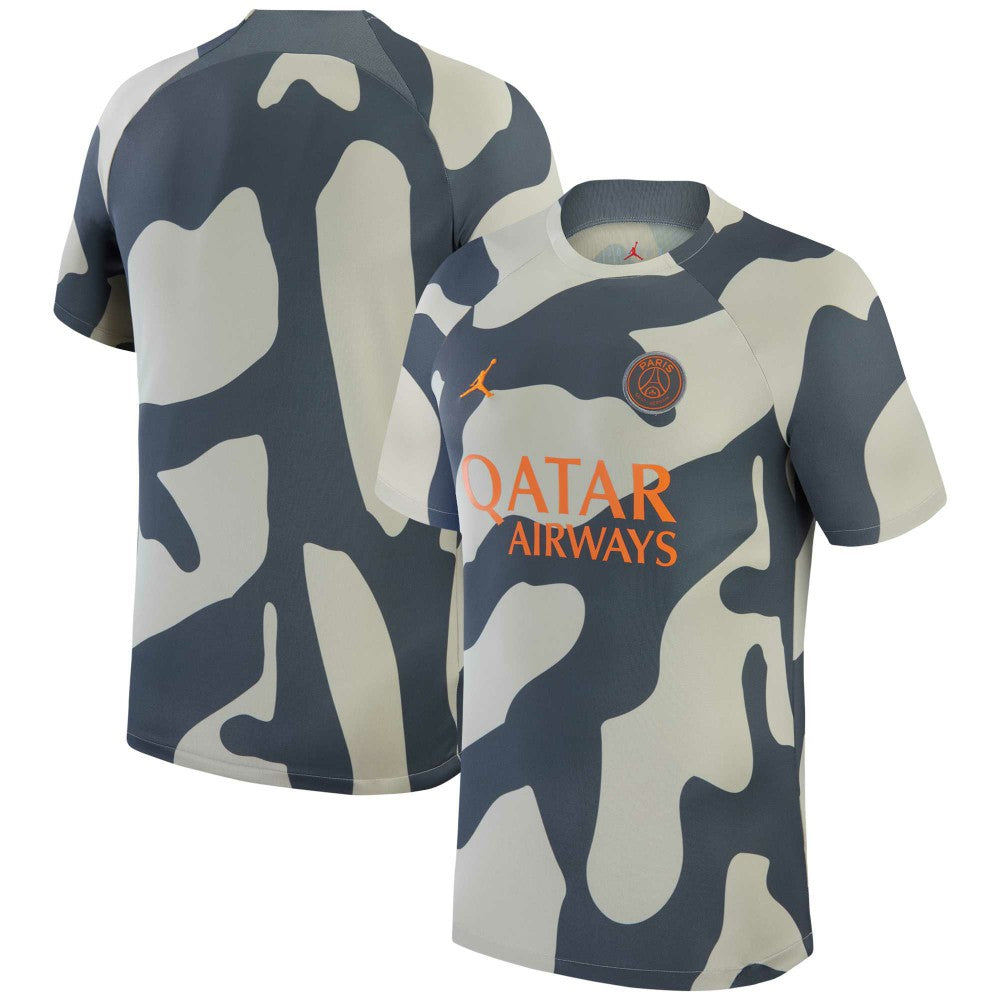 Paris Saint-Germain Jordan Brand 2023/24 Academy Pro Pre-Match Top - Jordan Gray