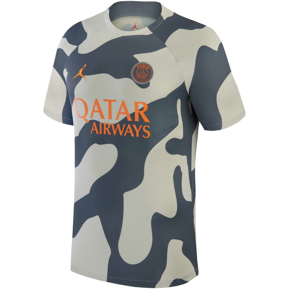 Paris Saint-Germain Jordan Brand 2023/24 Academy Pro Pre-Match Top - Jordan Gray