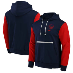 Paris Saint-Germain Standard Issue Pullover Hoodie - Nike Navy