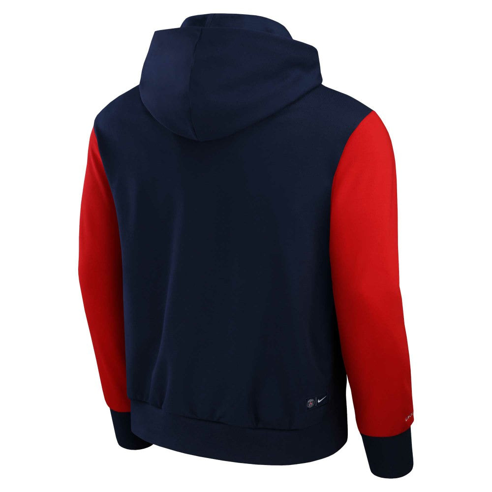 Paris Saint-Germain Standard Issue Pullover Hoodie - Nike Navy