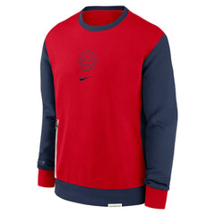 Paris Saint-Germain 2023/24 Standard Issue Travel Performance Pullover Sweatshirt - Nike Red