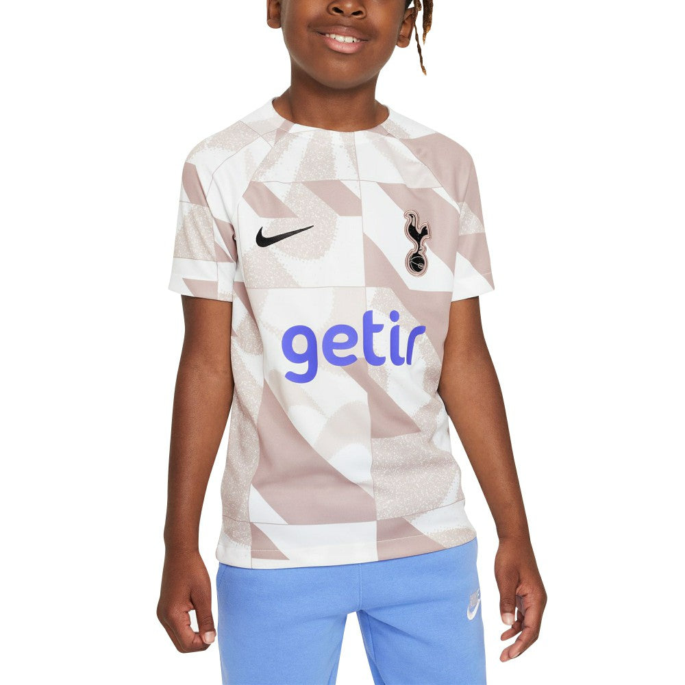 Tottenham Hotspur Youth 2023/24 Academy Pro Performance Pre-Match Top - Nike White