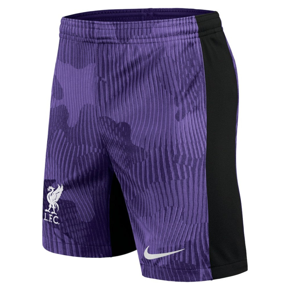 Liverpool Youth 2023/24 Third Stadium Performance Shorts - Nike Purple