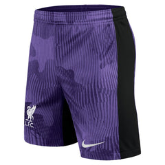 Liverpool Youth 2023/24 Third Stadium Performance Shorts - Nike Purple
