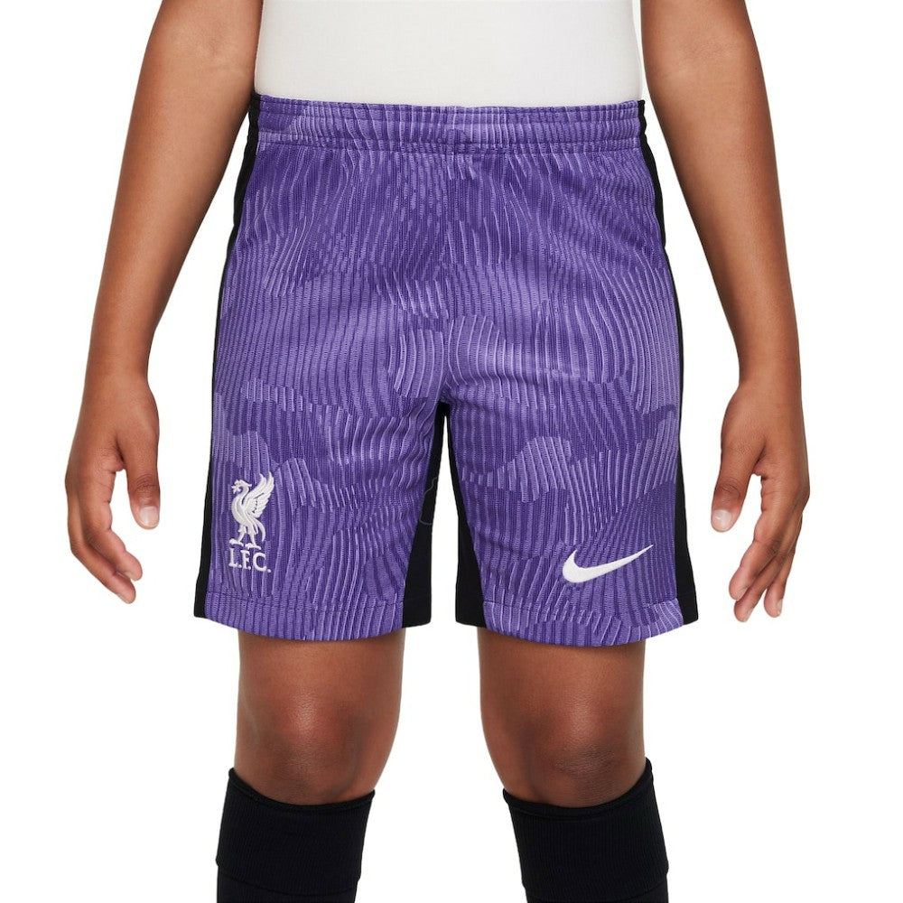 Liverpool Youth 2023/24 Third Stadium Performance Shorts - Nike Purple