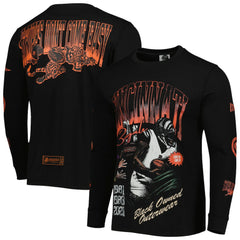 x BlaCkOWned Unisex Stripes Don't Come Easy Long Sleeve T-Shirt - Cincinnati Bengals