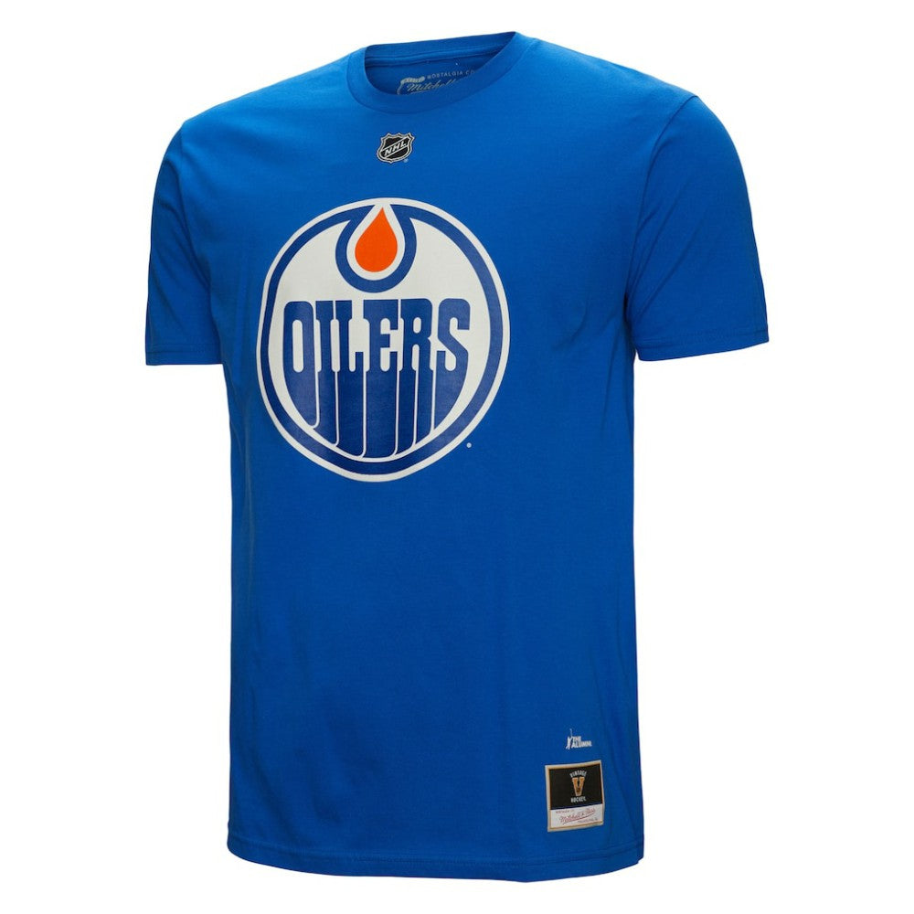 NHL Royal Grant Fuhr Edmonton Oilers Mitchell & Ness Name & Number T-Shirt