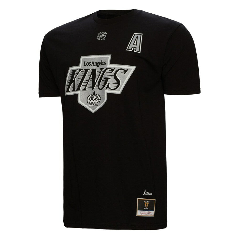 NHL Black Luc Robitaille Los Angeles Kings Mitchell & Ness Name & Number T-Shirt