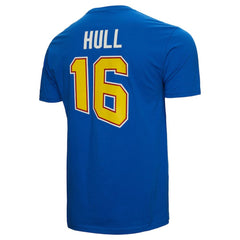 NHL Blue Brett Hull St. Louis Blues Mitchell & Ness Name & Number T-Shirt