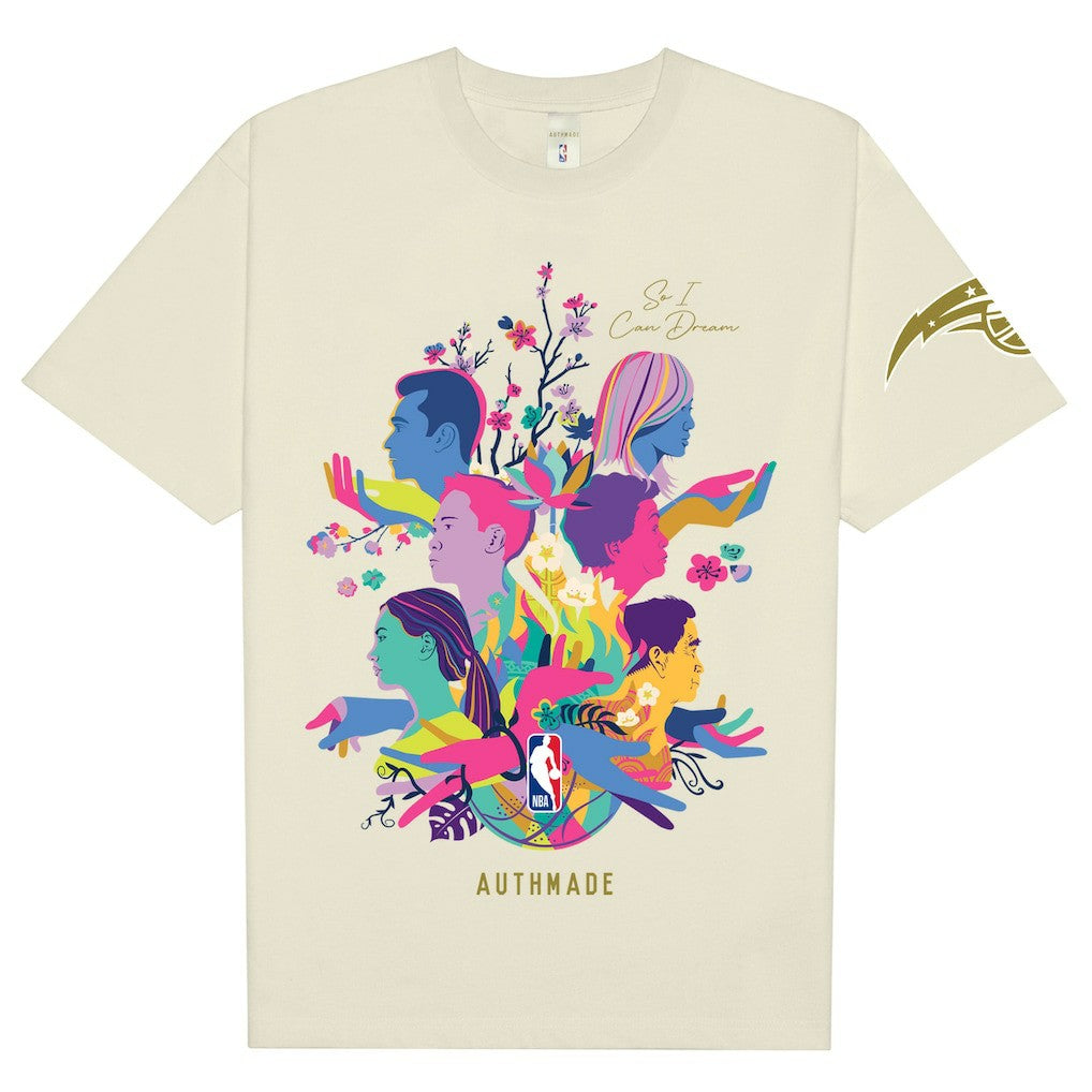 NBA Orlando Magic AUTHMADE x NBA Unisex AAPI Dreamers T-Shirt
