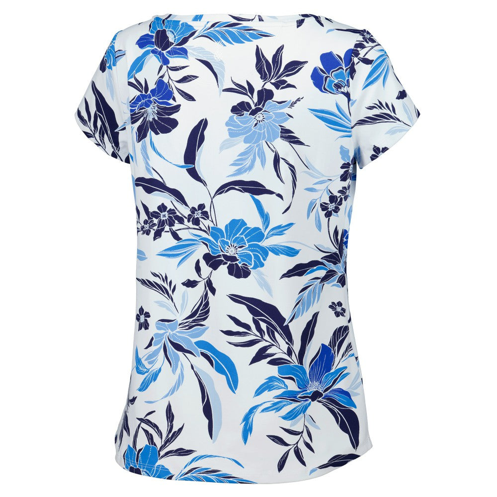 MLB Houston Astros Tommy Bahama Women's Aubrey Romantic Blooms IslandZone T-Shirt