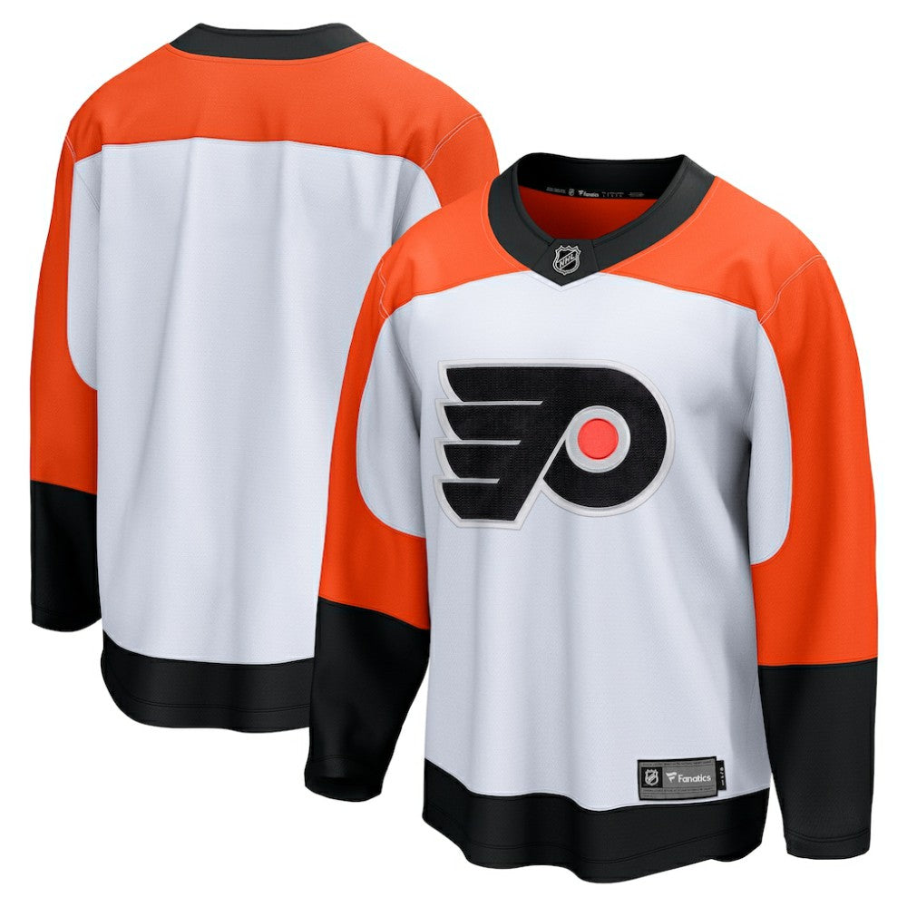 NHL White Philadelphia Flyers Fanatics Away Breakaway Jersey