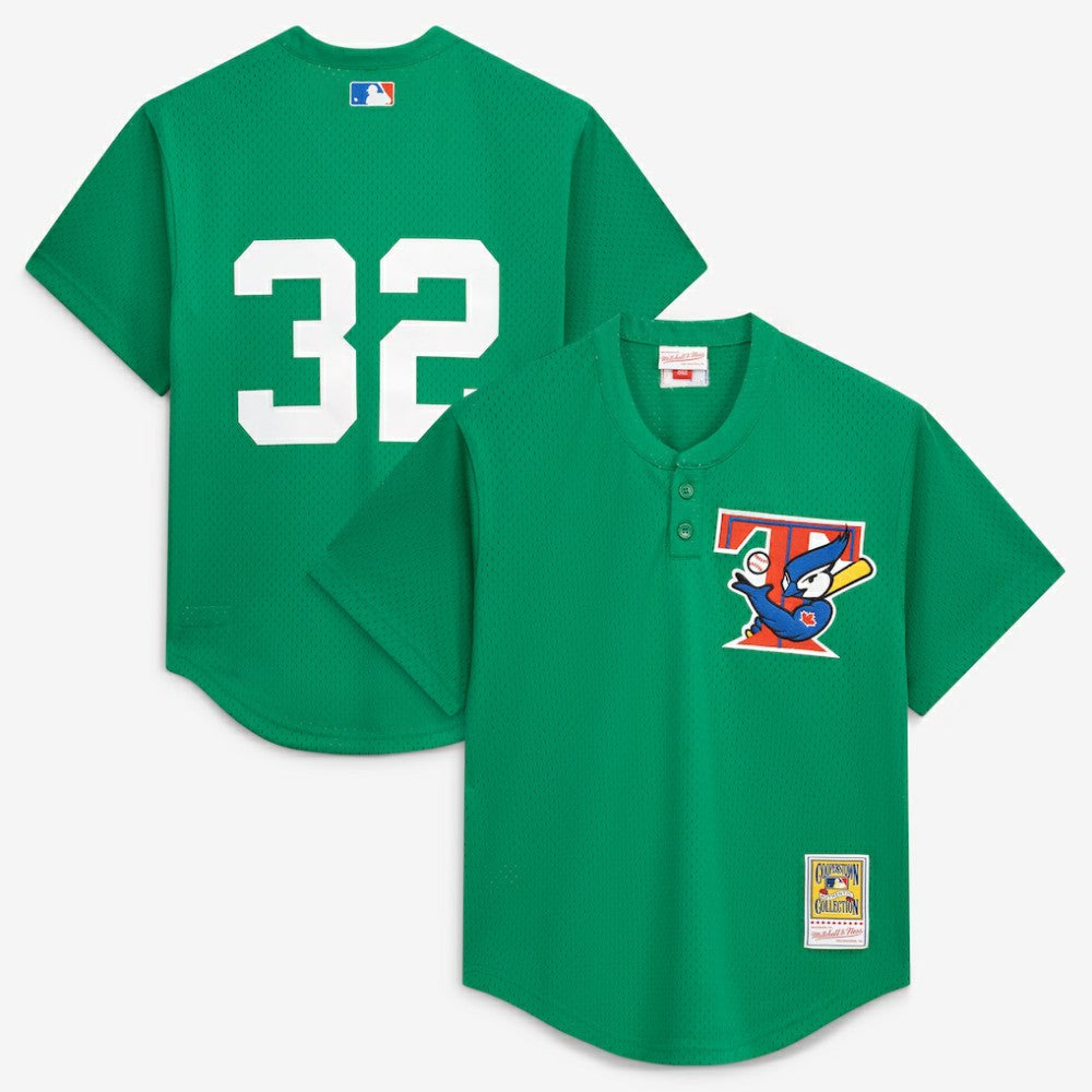 MLB Roy Halladay Toronto Blue Jays Mitchell & Ness Authentic Batting Practice Jersey