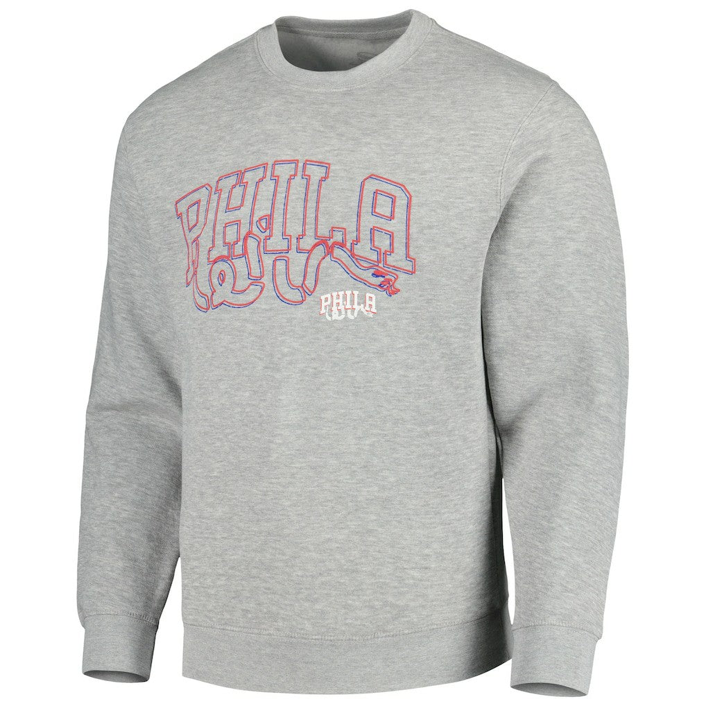 NBA Philadelphia 76ers Stadium Essentials Unisex Element Logo Pop Pullover Sweatshirt