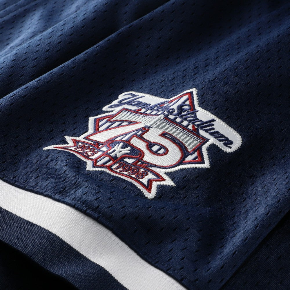 MLB Derek Jeter New York Yankees Mitchell & Ness Cooperstown Collection Mesh Batting Practice Button-Up Jersey