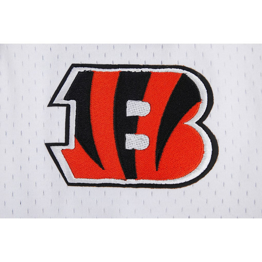 Joe Burrow  Pro Standard Mesh Baseball Button-Up T-Shirt - Cincinnati Bengals