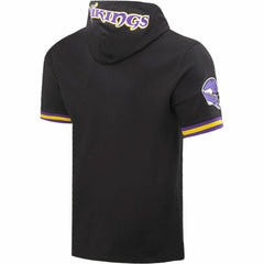 Justin Jefferson  Pro Standard Player Name & Number Hoodie T-Shirt - Minnesota Vikings